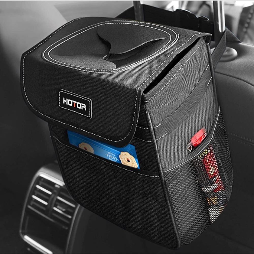 Vehicle trash can
